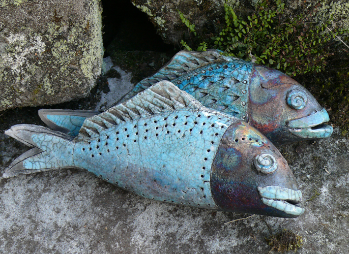 Raku-Fische