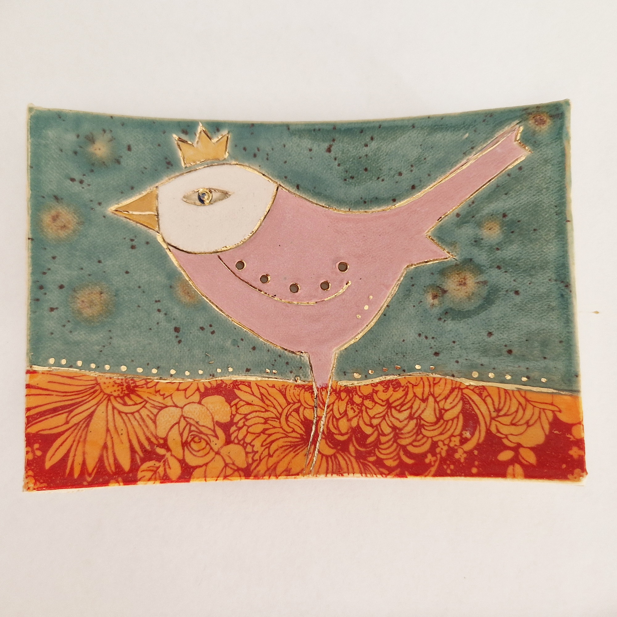 Seifenschale VOGEL PINK