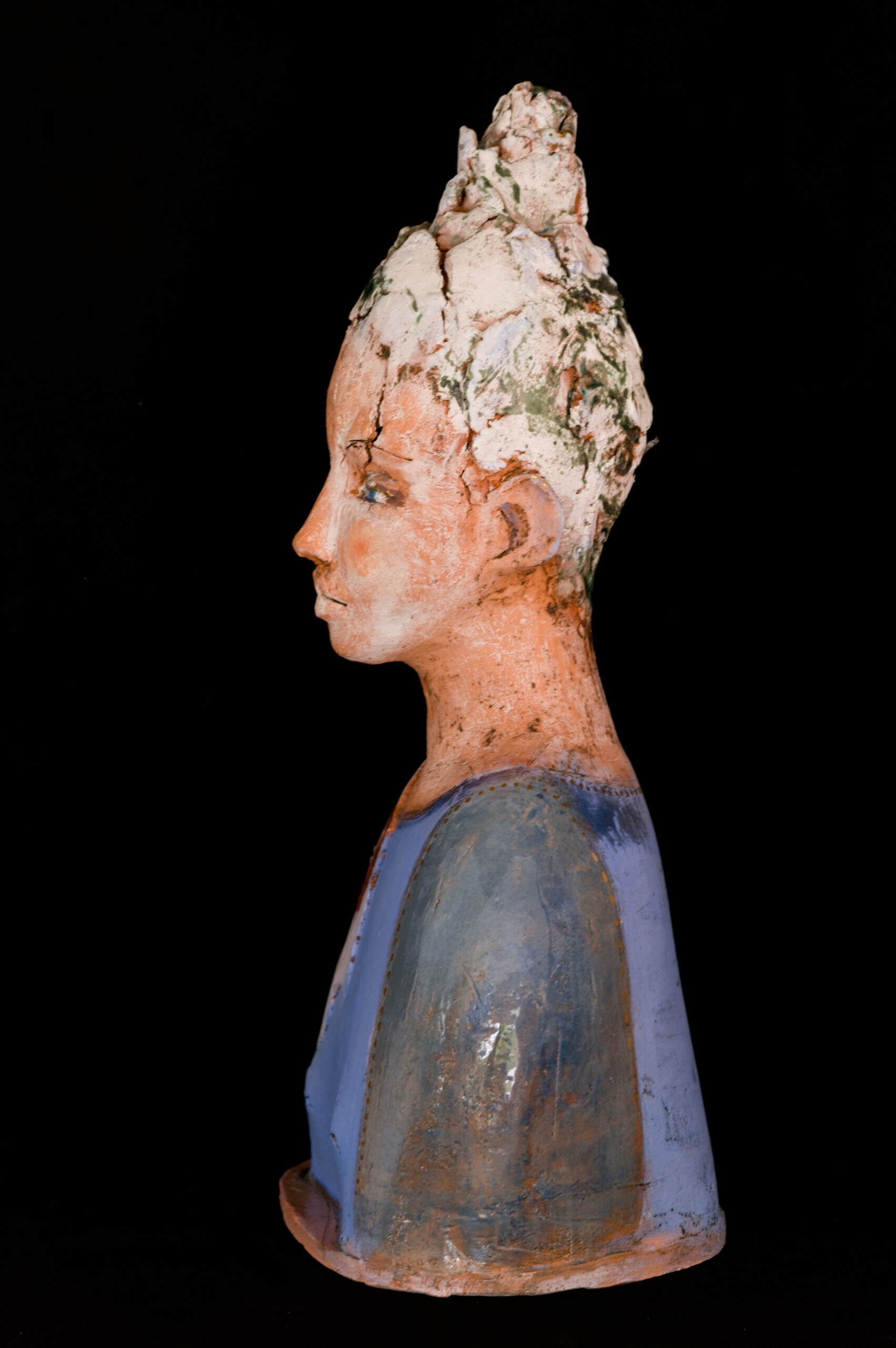 BLUE MOMENTS - Skulptur aus Keramik – Bild 2