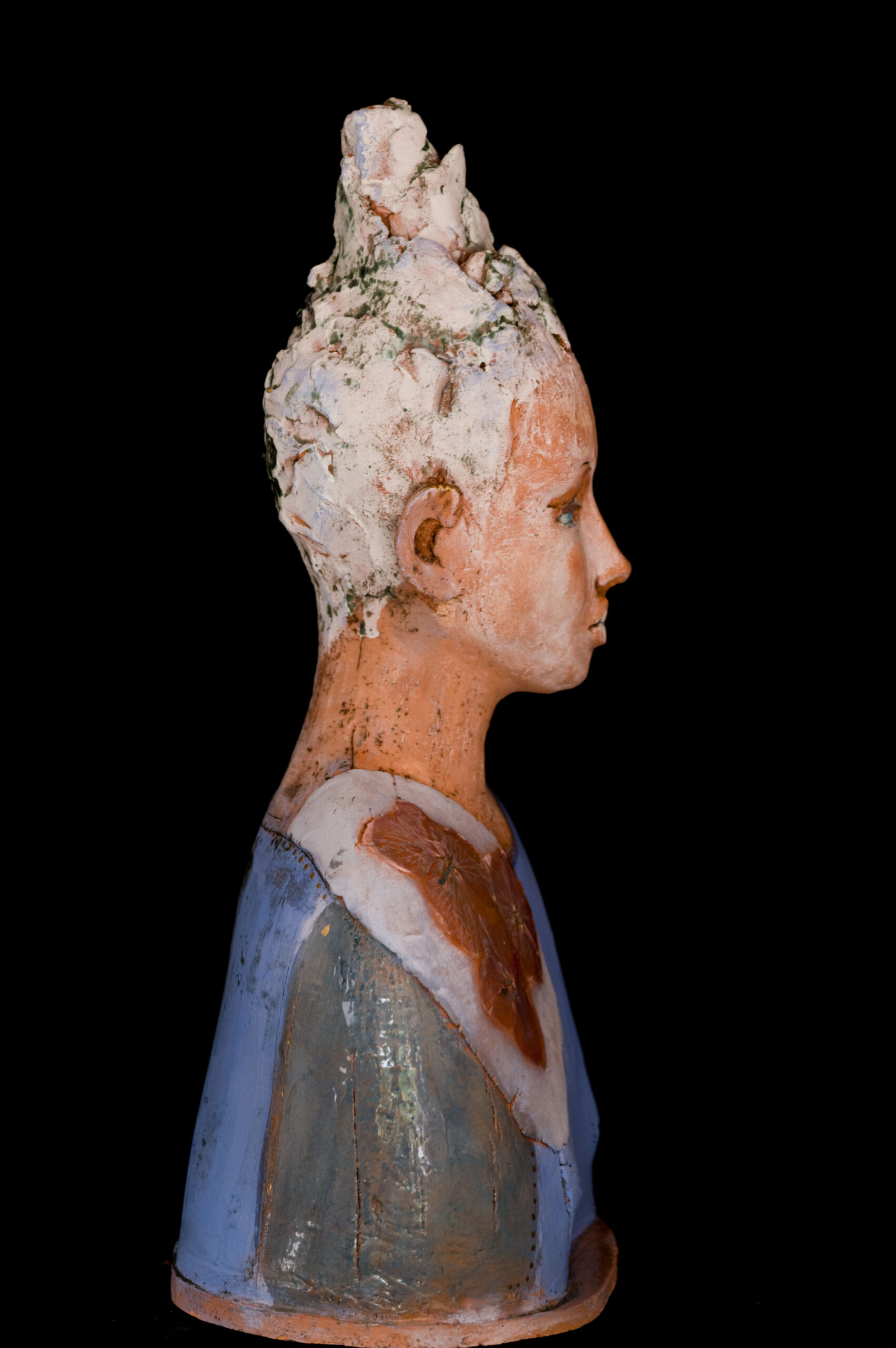 BLUE MOMENTS - Skulptur aus Keramik – Bild 4