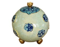 Tierurne aus Keramik MOOSBLUME 1 Liter