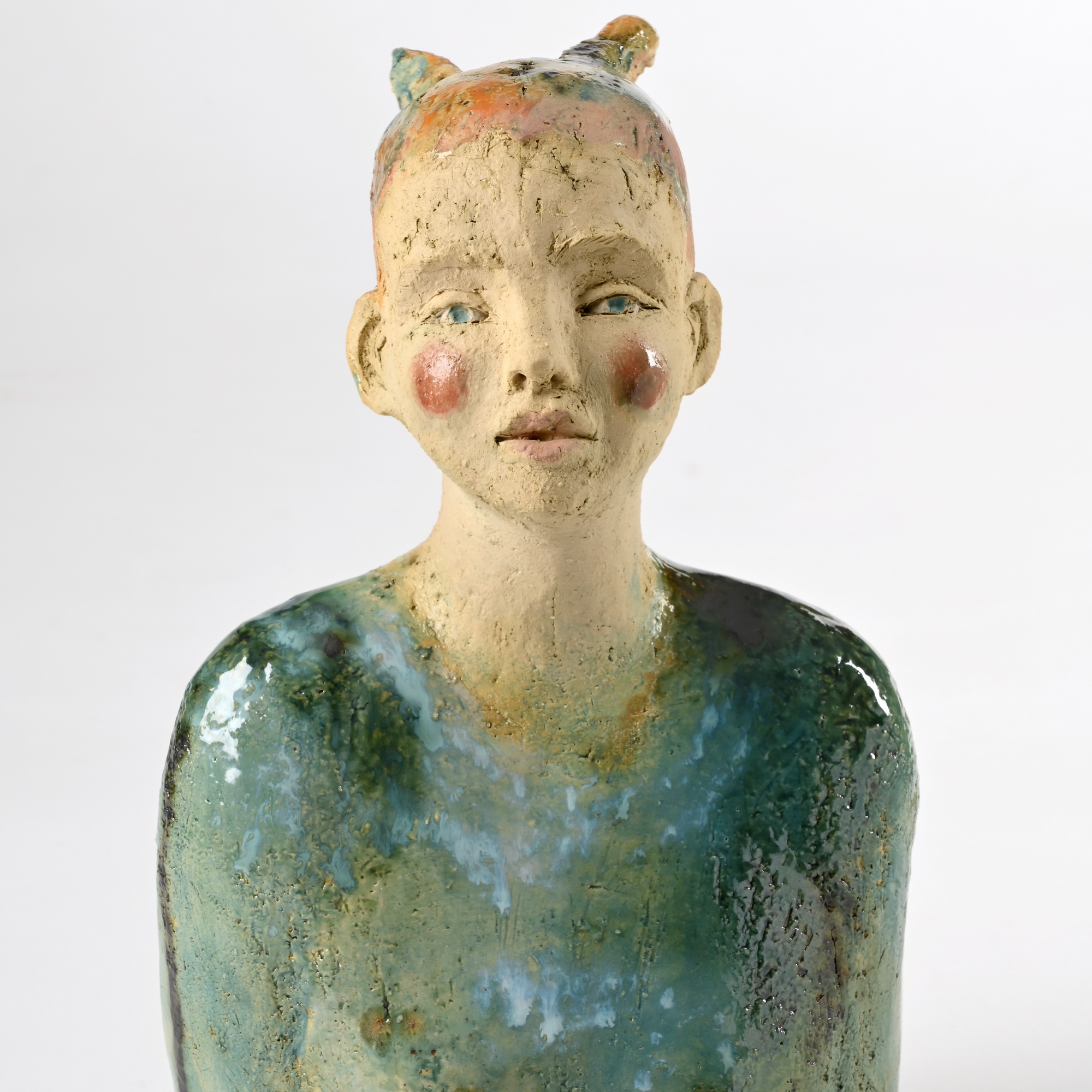 Skulptur aus Keramik - Faune